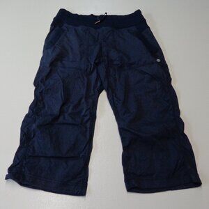 Lululemon Dance Studio Capris Size 8 True Navy